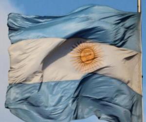 пазл Флаг Аргентины